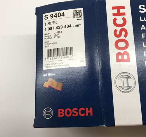 Bosch Luftfilter 1987429404